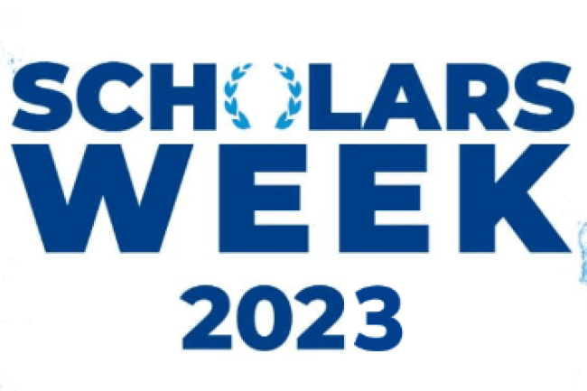 Scholars Week 2023 wordmark